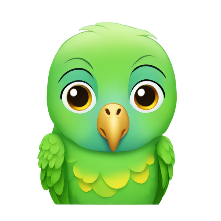 genmoji：长尾小鹦鹉