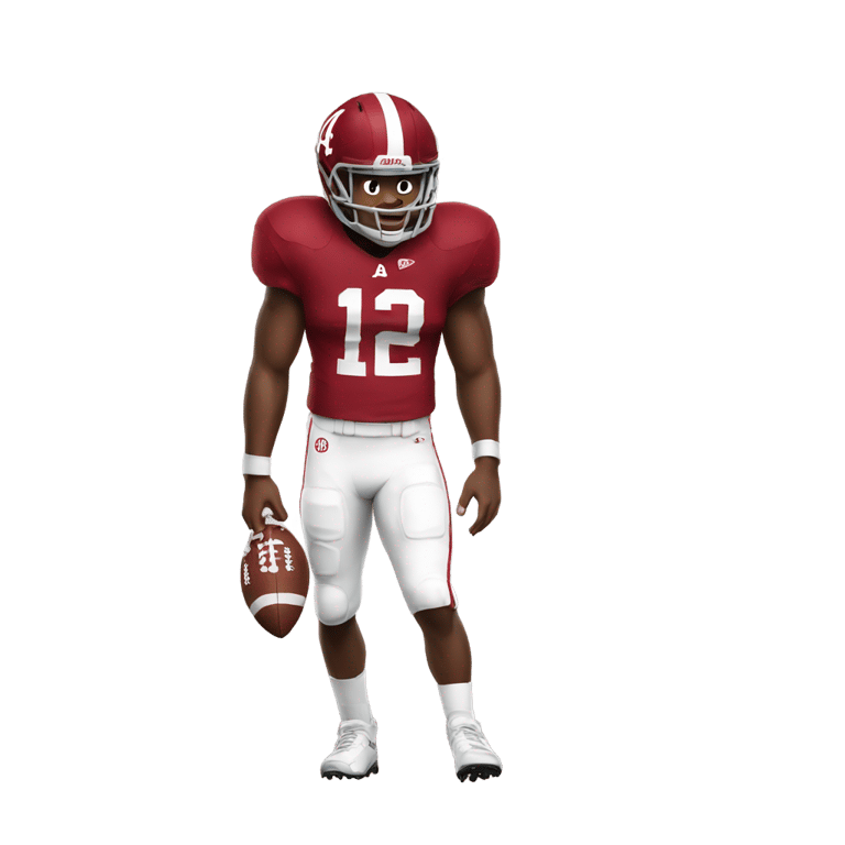 genmoji : Alabama football player