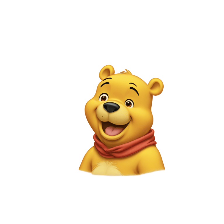 絵文字：Winnie Pooh