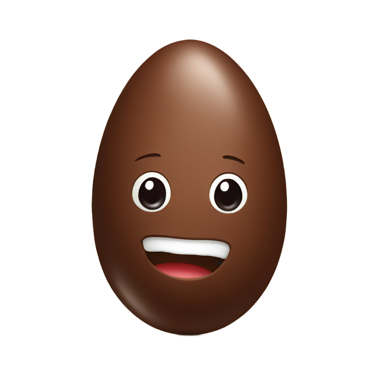 genmoji：巧克力蛋