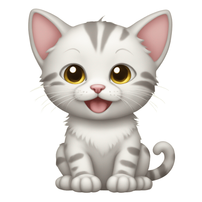 絵文字：Newborn cat