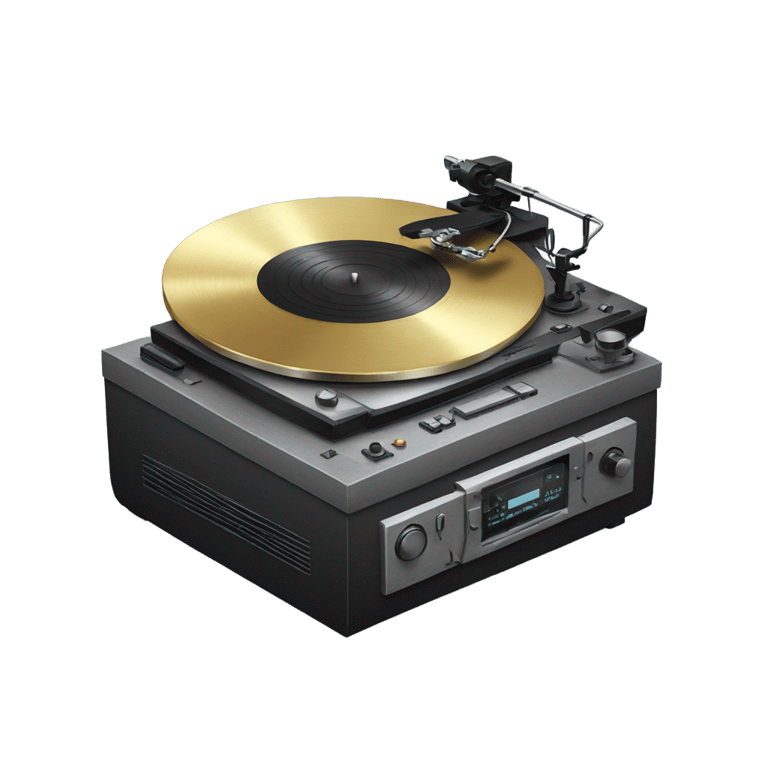 genmoji : Record player