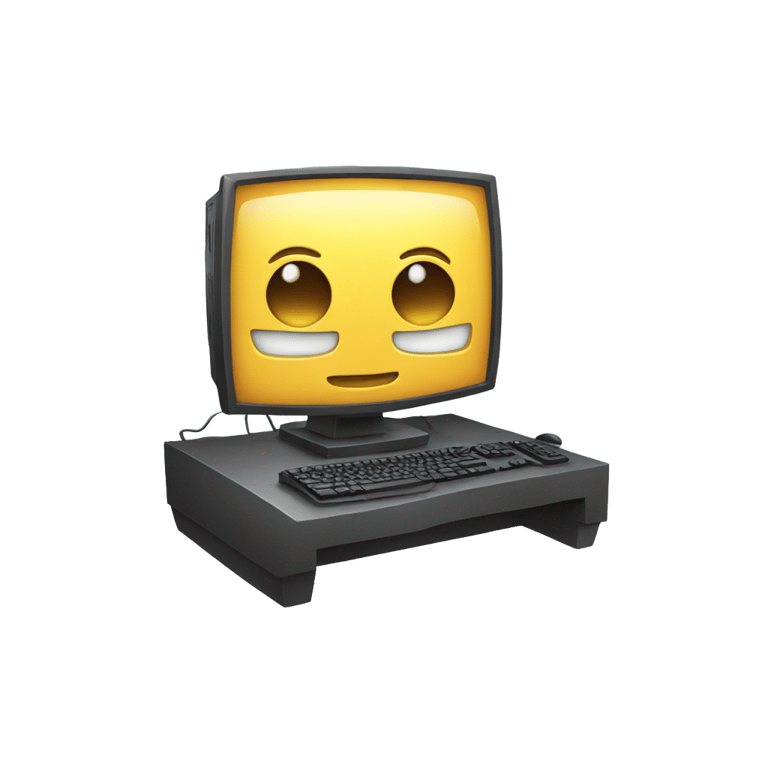 genmoji : gamer pc