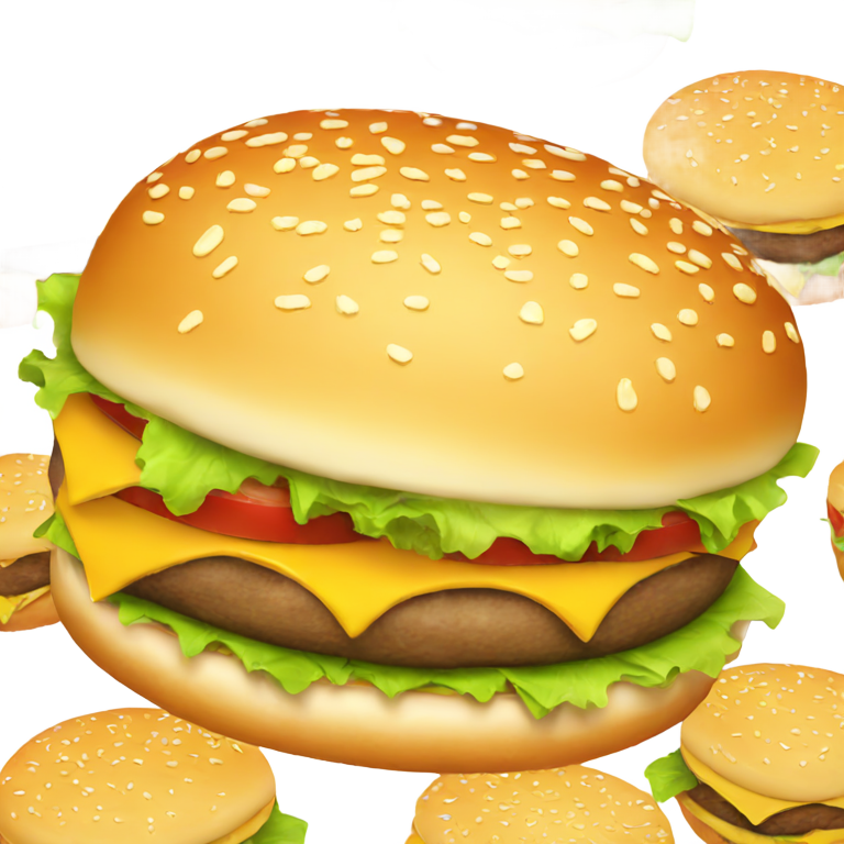 絵文字：チーズバーガー