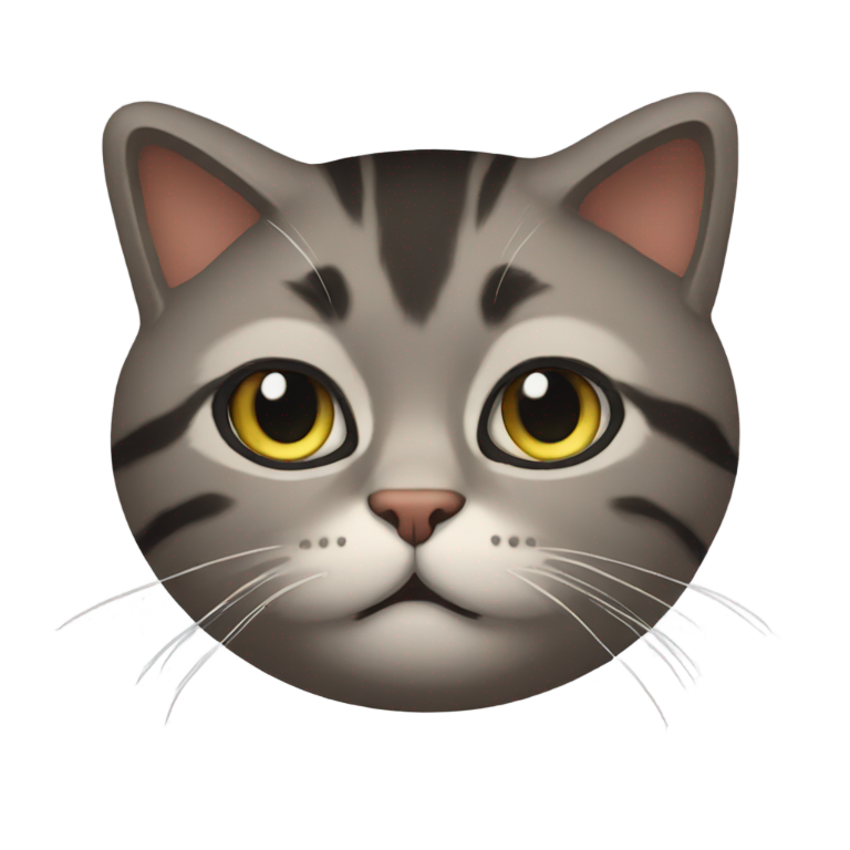 絵文字：猫による害