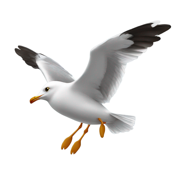 genmoji：flying gull