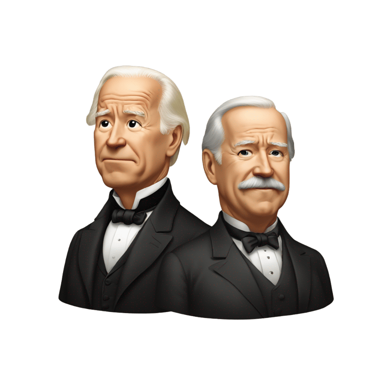 絵文字：Joe Biden and Grover Cleveland