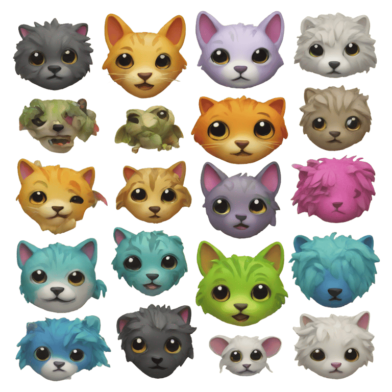 genmoji : 🪸🪻🍄🐚🐿️🦦🦝🐦‍🔥🐡🐬🦭red panda
