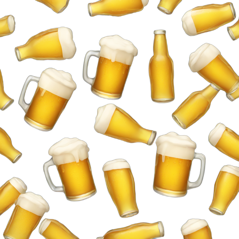 絵文字：ノンアルコールビール