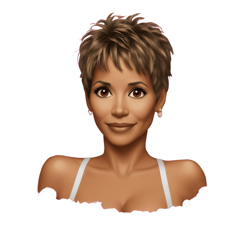 genmoji：halle berry and berries