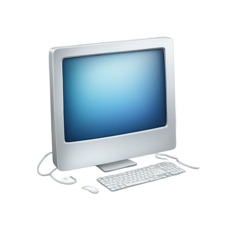 genmoji：iMac 2009