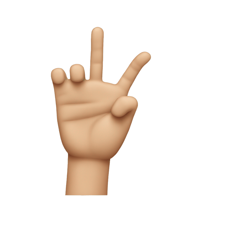 genmoji：一只手准备拿手机