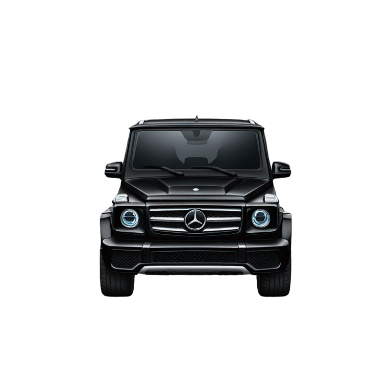 genmoji : Mercedes Classe G AMG noire 🚗