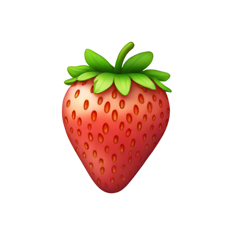 genmoji：彩虹草莓