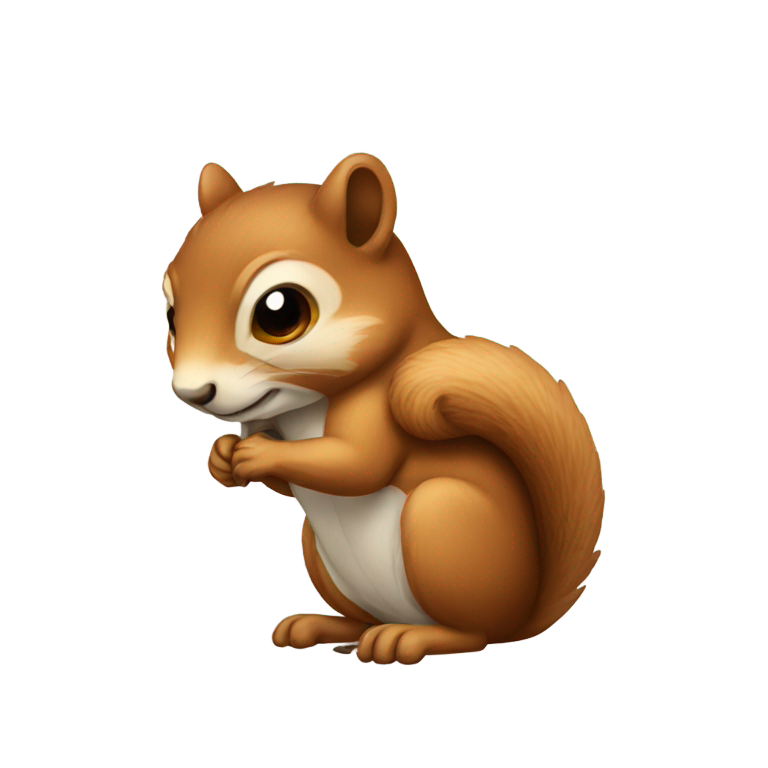 genmoji：生病的松鼠
