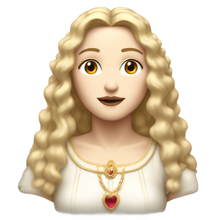 genmoji: Madonna from ray of light video shoulders up