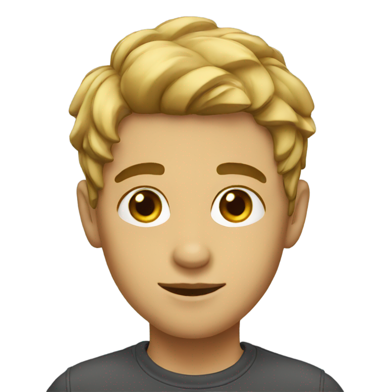 genmoji : clear boy