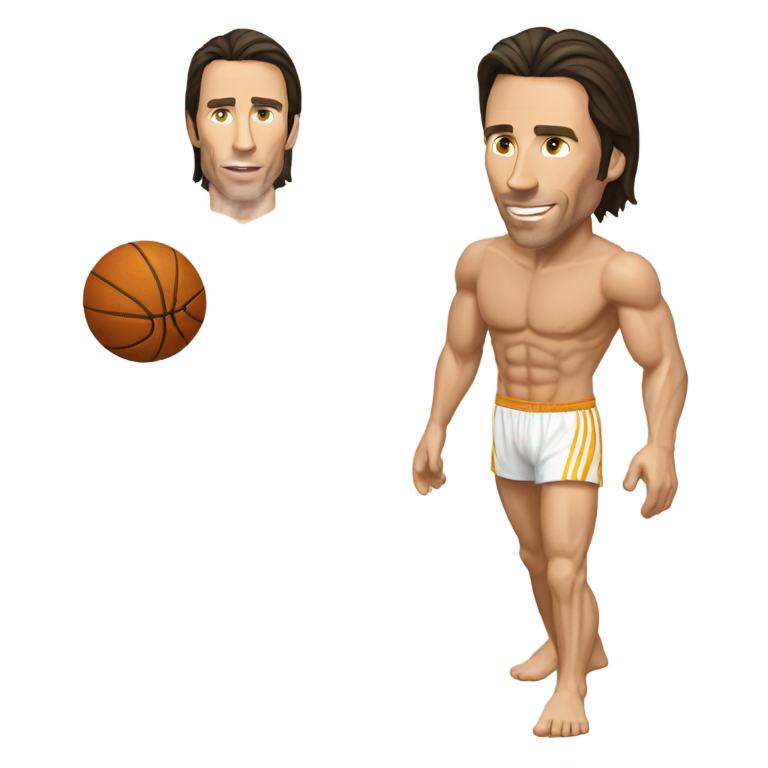 genmoji : Steve Nash en short