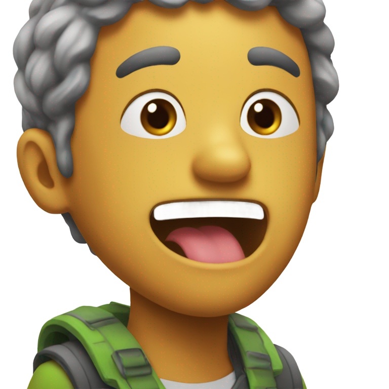 絵文字：にゃーにゃーとスキビディと言っている人