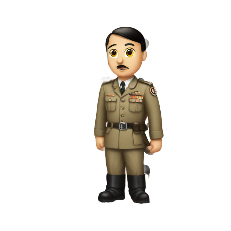 genmoji : Hitler violant des enfants noirs avec son pénis