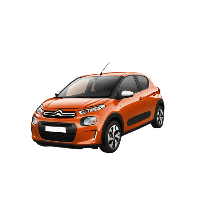 絵文字：citroen c15 in the desert