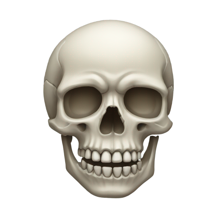 genmoji: Ios skull emojis
