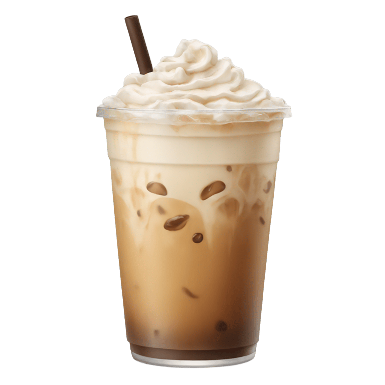 genmoji: Iced latte