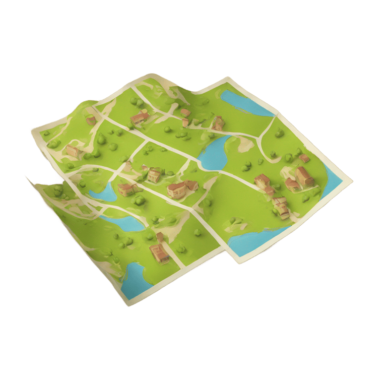 genmoji : foldable map