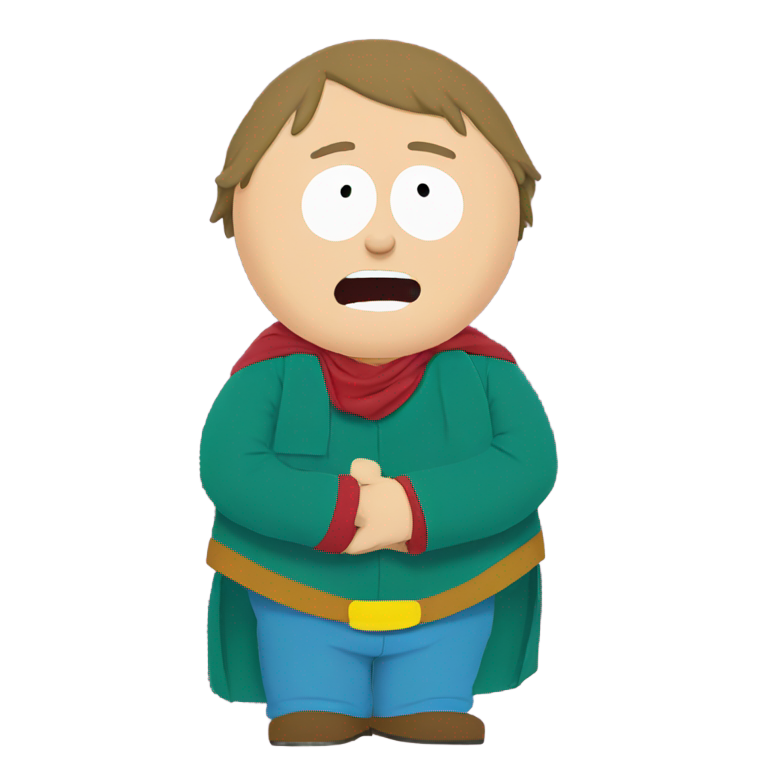 genmoji: eric cartman south park