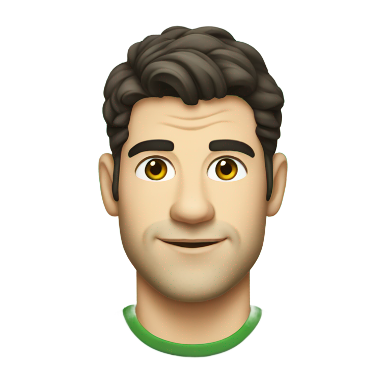 genmoji：马克斯·格林菲尔德穿绿色连衣裙