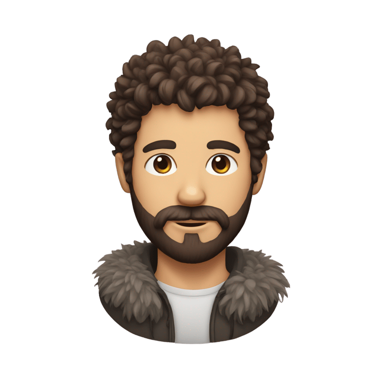 genmoji：Hairy guy