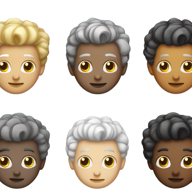 genmoji: guy with plaid shirt and bowtie and salt and pepper hair that looks like peewee herman