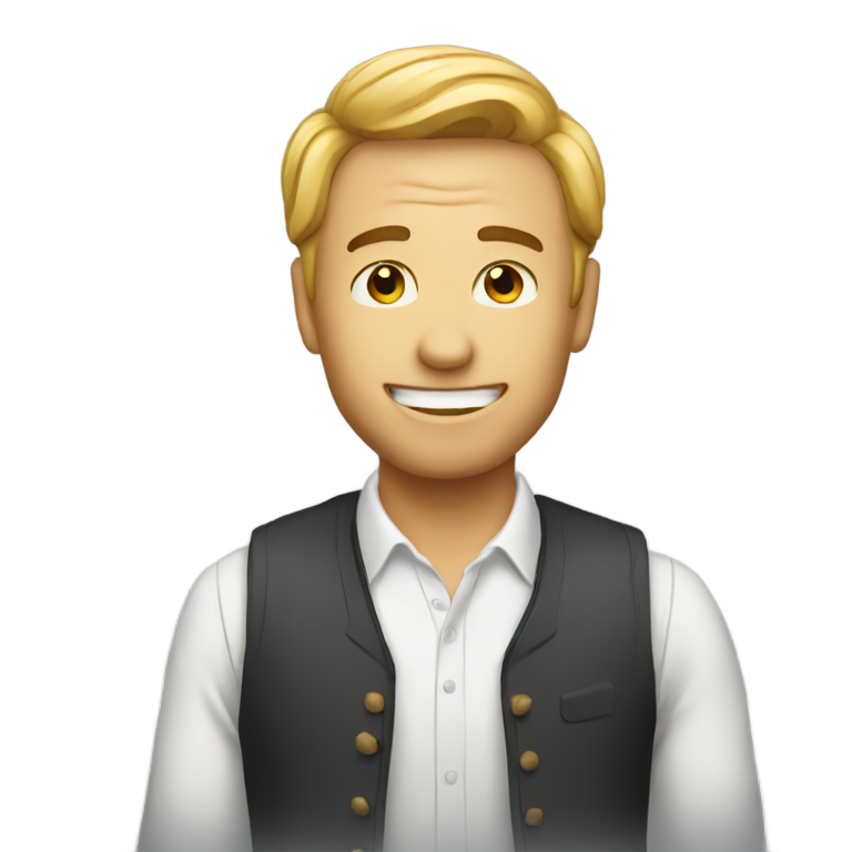 genmoji : Homme faisant une demande en mariage