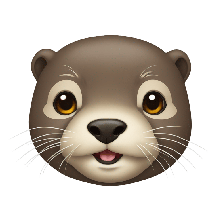 genmoji：水獭有着几乎人类面容的表情