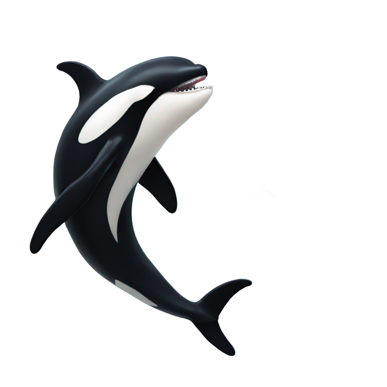 genmoji: Orca Whale