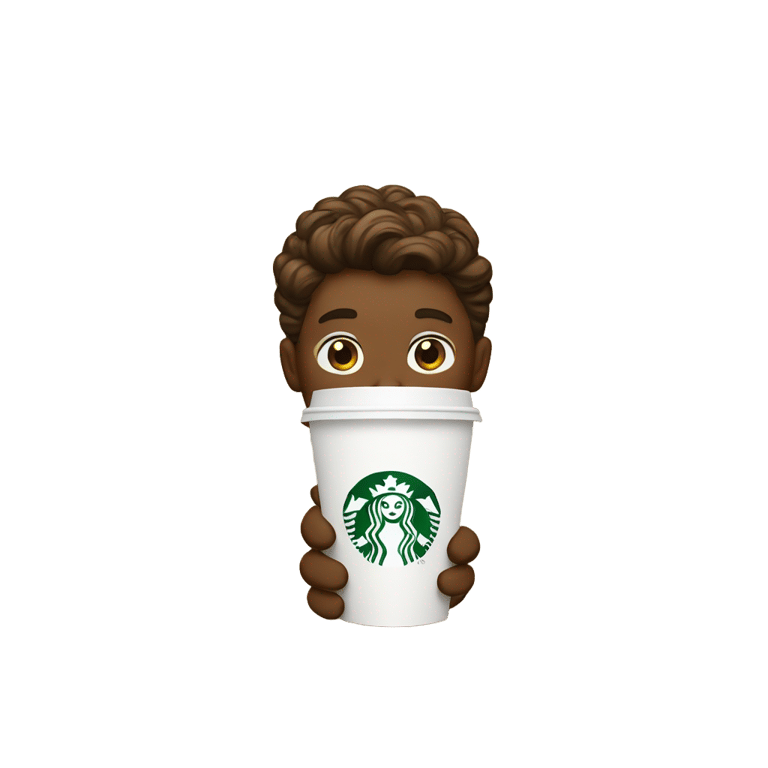 genmoji : Amoureux de Starbucks