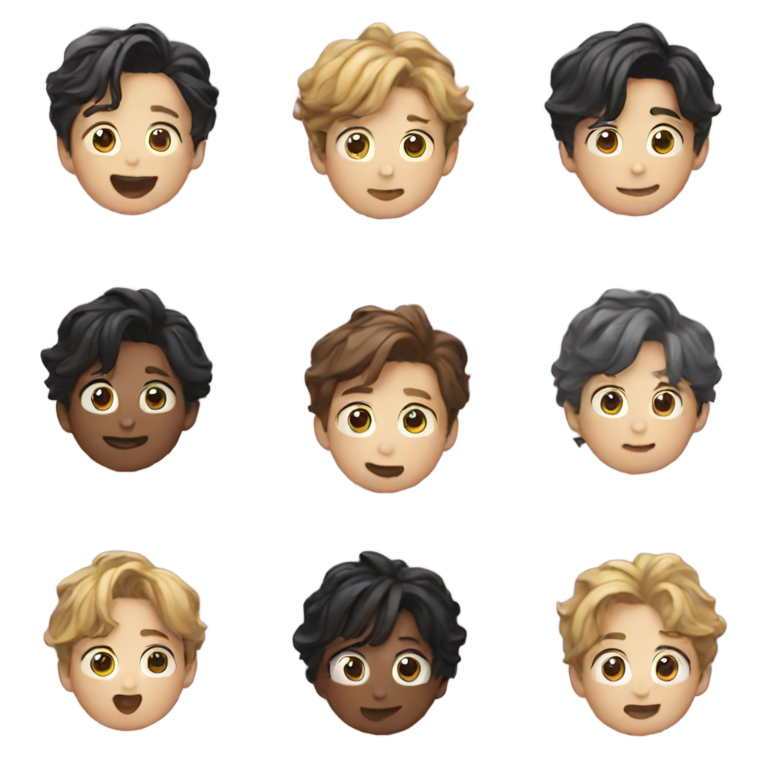 genmoji：防弹少年团
