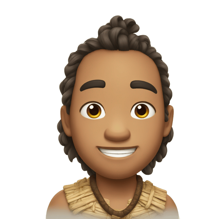genmoji : maui from moana