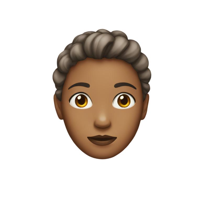 genmoji：只有面部女孩