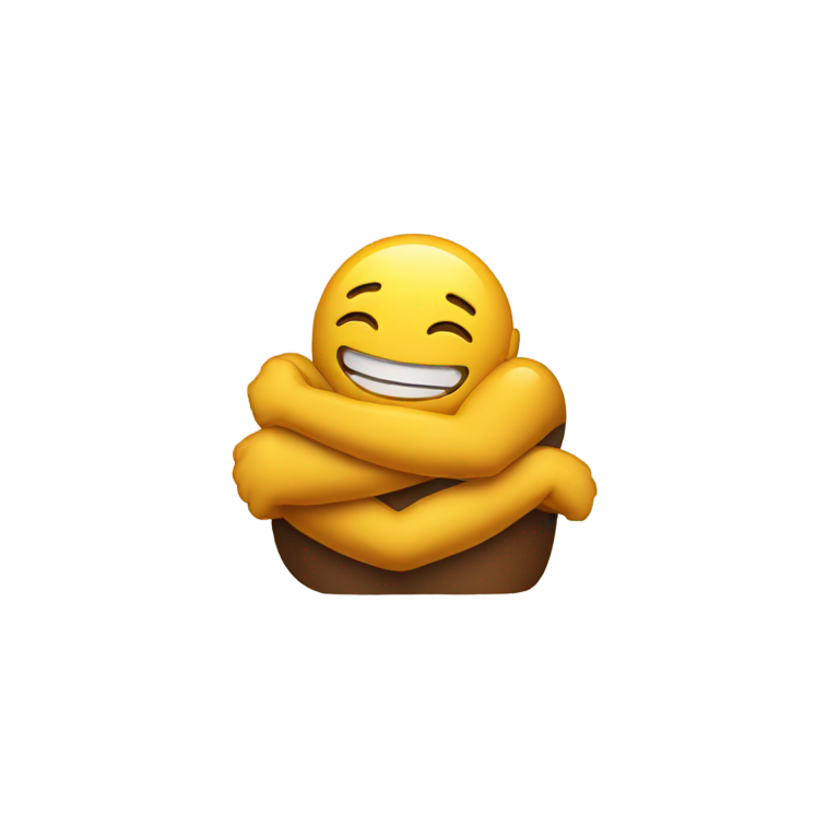 絵文字：ハグする絵文字