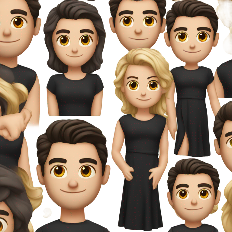 genmoji：马克斯·格林菲尔德身着黑色礼服