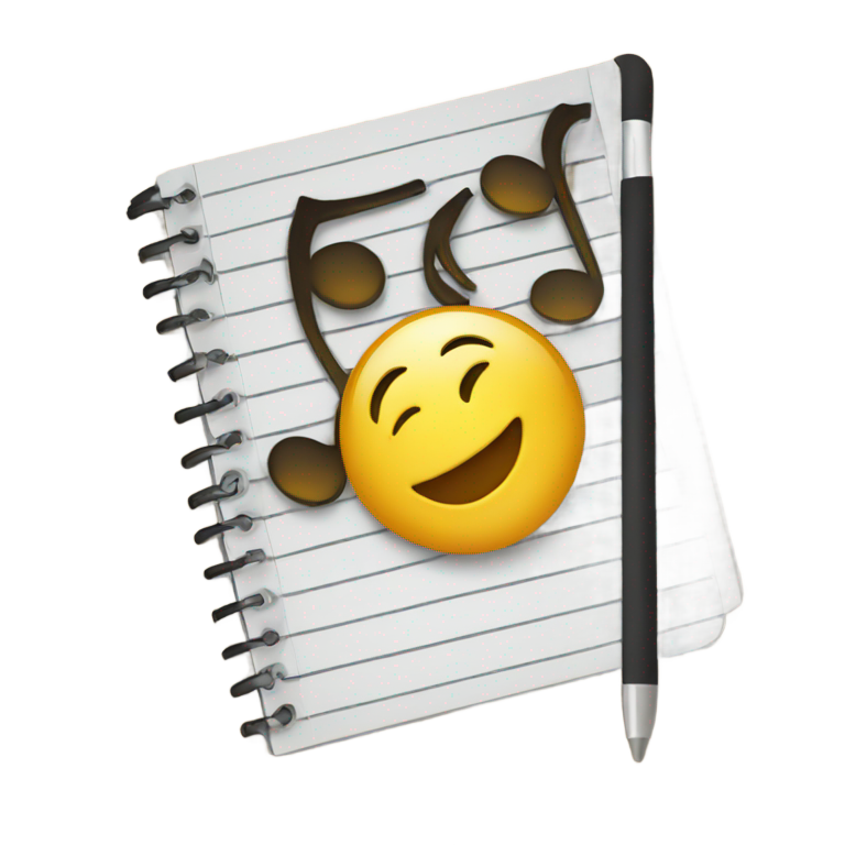 genmoji：音乐笔记本