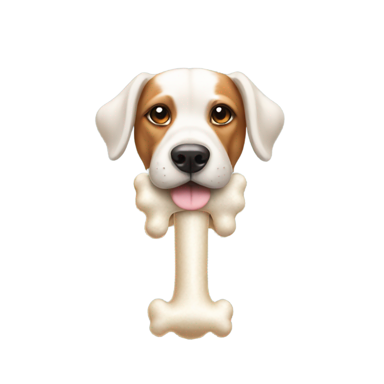 genmoji：狗骨头