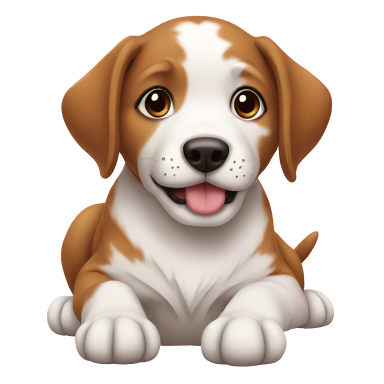 絵文字：💗+🐩 = 愛犬