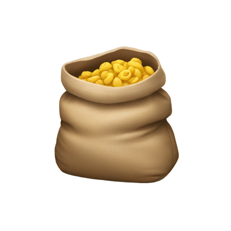 genmoji：打开麻袋