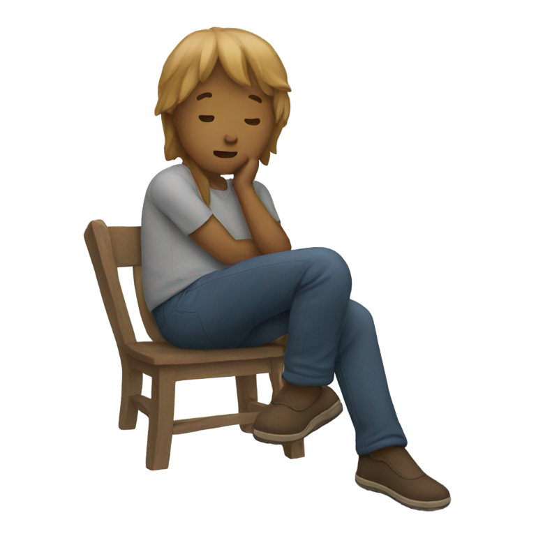 genmoji: Long sitting