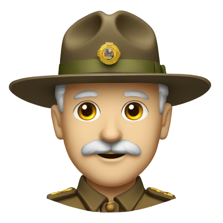 genmoji : Robert Baden-Powell
