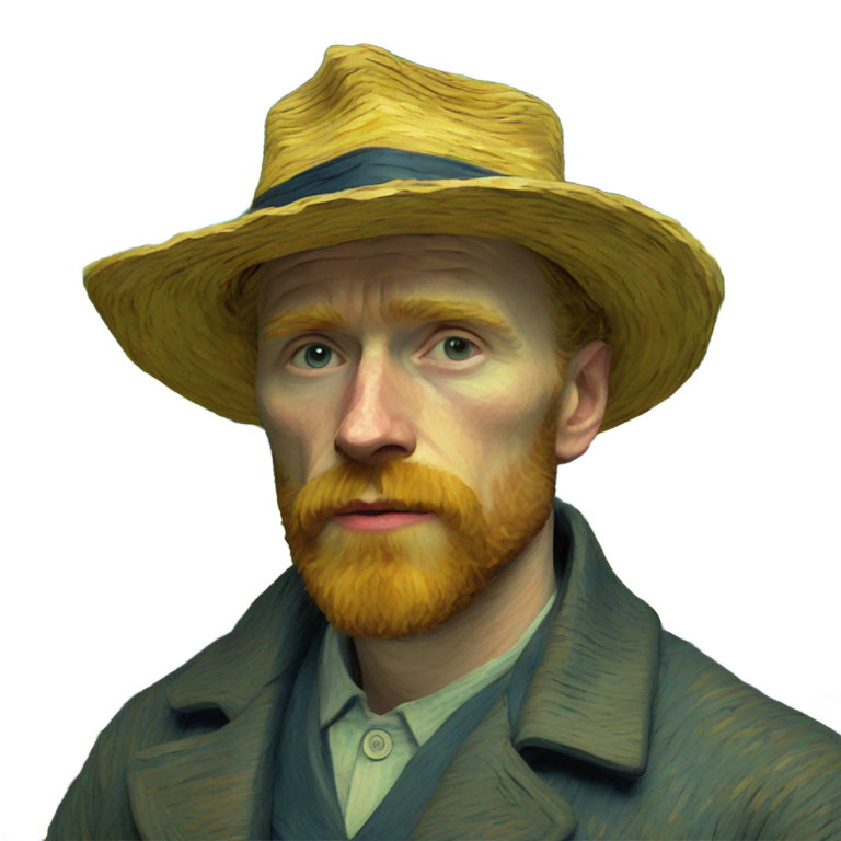 genmoji: starry night of van gogh