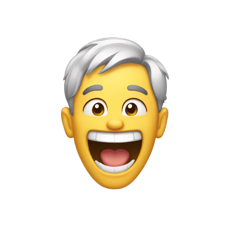 絵文字：笑っている