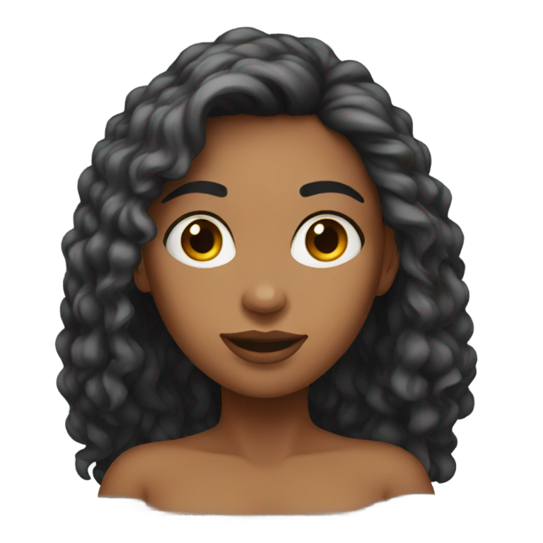 genmoji：性感无衣女孩